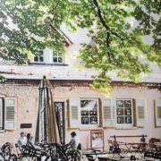 Logo Altes Pfarrhaus - Biergarten Kastanienhof