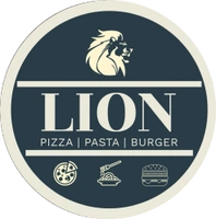 Logo Lion Pizza Pasta Bürger & more