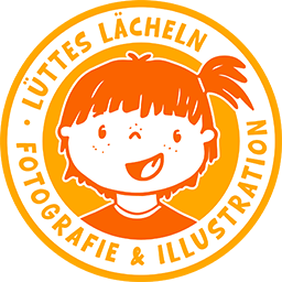 Logo Lüttes Lächeln Fotografie