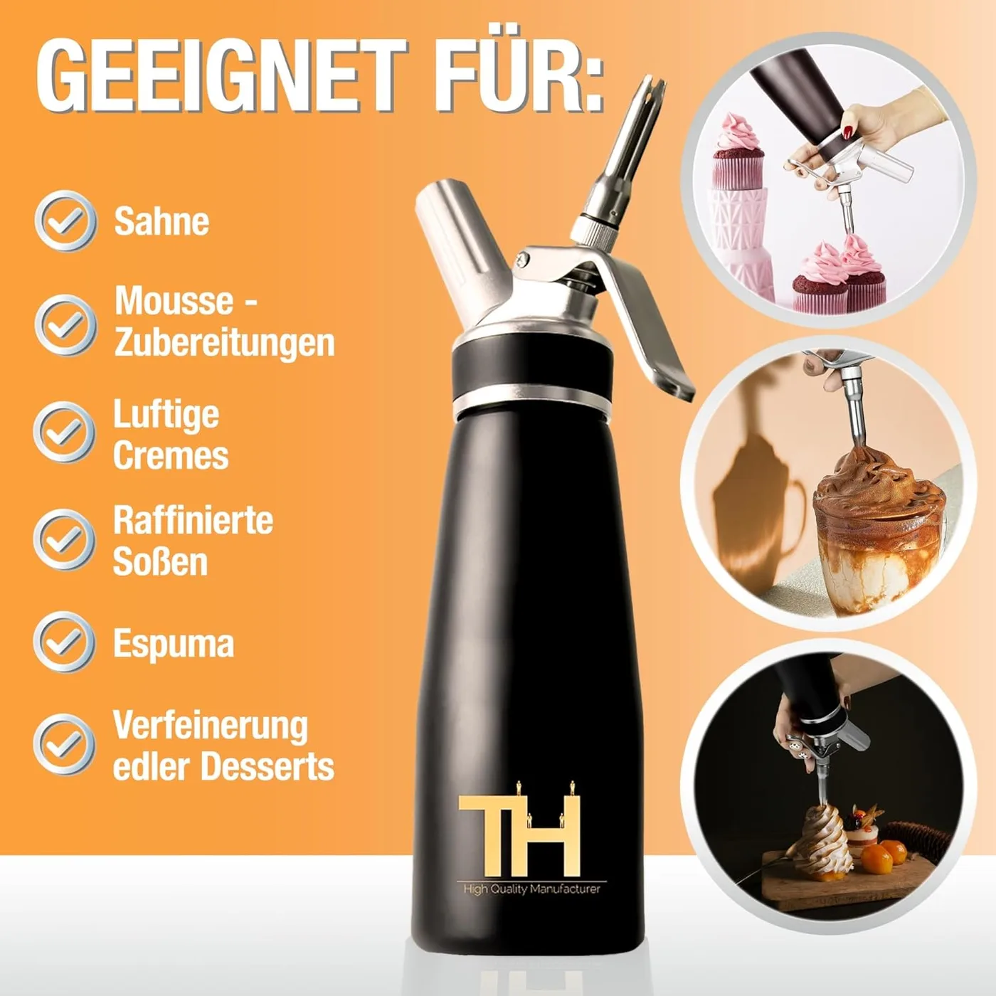 Thiru Sahnespender – Produktbild 2