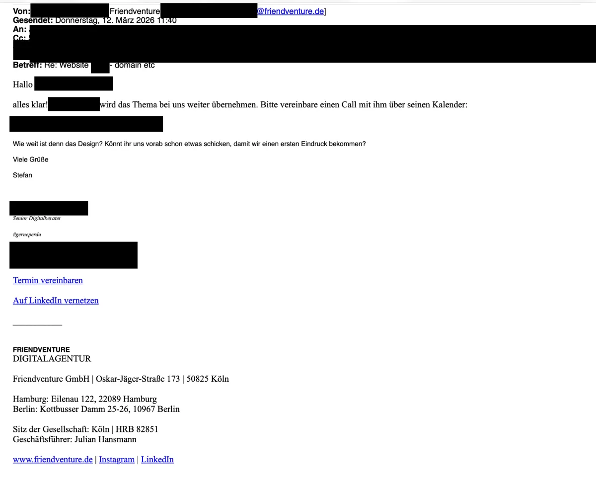 email-message-friendventure-digitalagentur